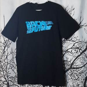 Back Up To The Future Black Unitrends Msp Delorean Short Sleeve T-shirt